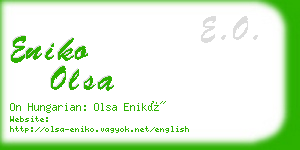 eniko olsa business card